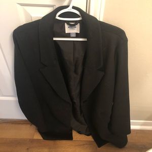 Old Navy Black Peacoat, size Large